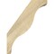 Ekena Millwork 6"W x 12"D x 16"H Funston Rough Sawn Knee Brace, Douglas Fir BRC06X12X16FST00RDF - alternate 4